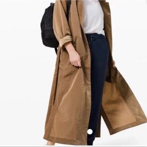 NWT Lululemon Always Effortless Trench Coat